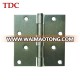 Online shoppping factory cheap brass plated square steel hinge use for door and windows