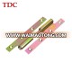 Zinc plated Iron square corner removeable hinge for wooden door