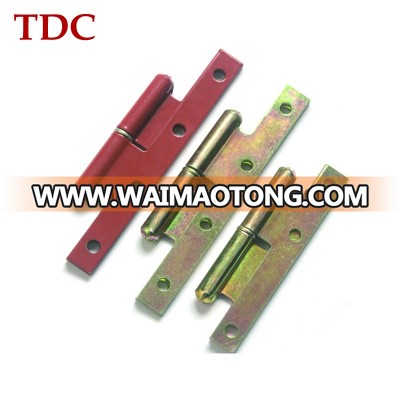 Yellow Zinc H type Iron Door Hinges/Window Hinges for Middle East