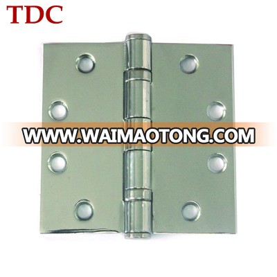 Polished iron bending hinge for wooden door